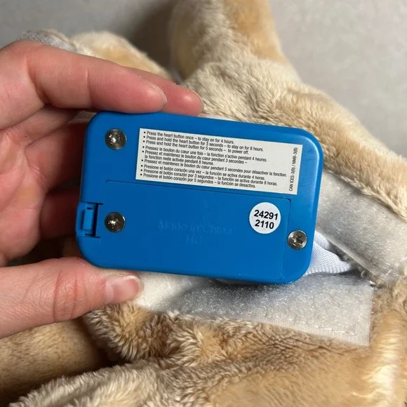 Huggie Pup Cuddly Puppy Behavioral Aid Toy for Crate Training heart beat battery - Picture 9 of 10